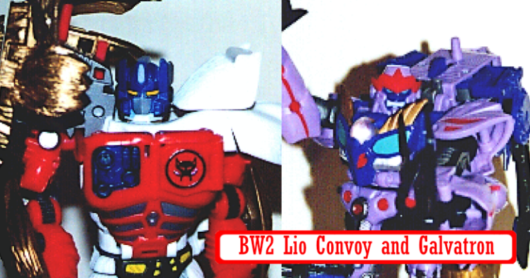 Review – Transformers – Beast Wars 2 – Lio Convoy and Galvatron