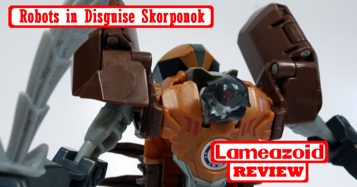 Review – Transformers – RiD – Scorponok