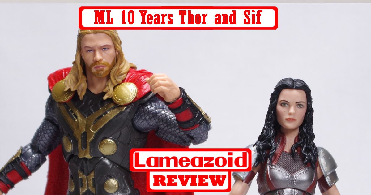 Review – Marvel Legends – First Ten Years – Thor the Dark World (Thor and Lady Sif)