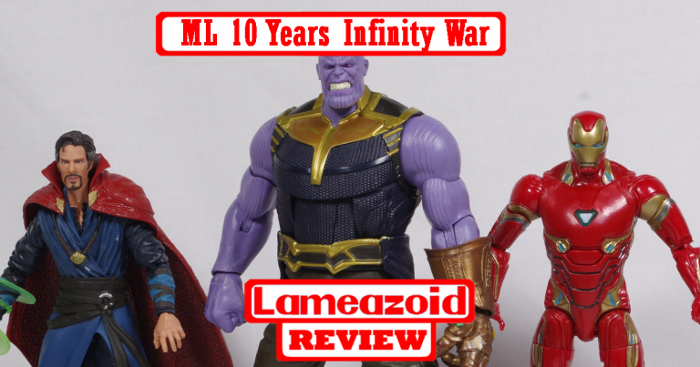 Review – Marvel Legends – First Ten Years – Infinity War (Dr. Strange, Thanos, Iron Man Mark L)
