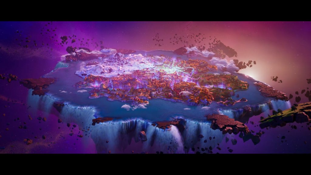 New Island Coming Together.