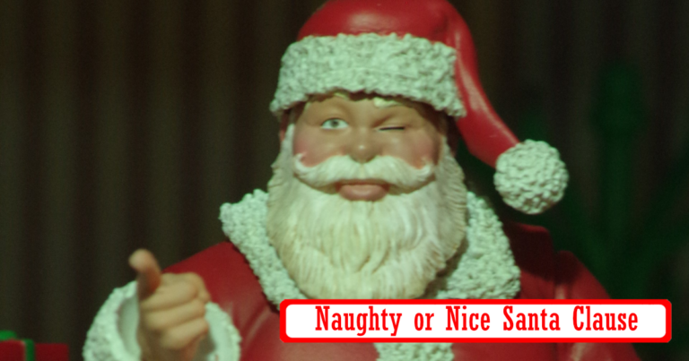 Naughty or Nice Classic Santa Clause