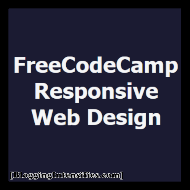 Code Project – HTML/CSS – Free Code Camp Responsive Web Design
