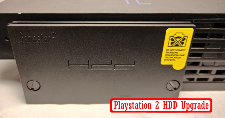 Adding a Hard Drive to My PS2