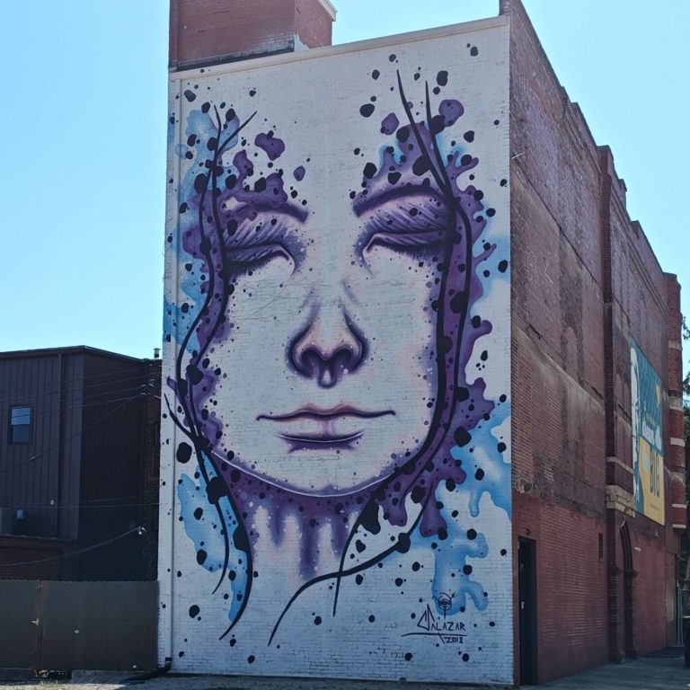 Face Mural, Decatur, Illinois
