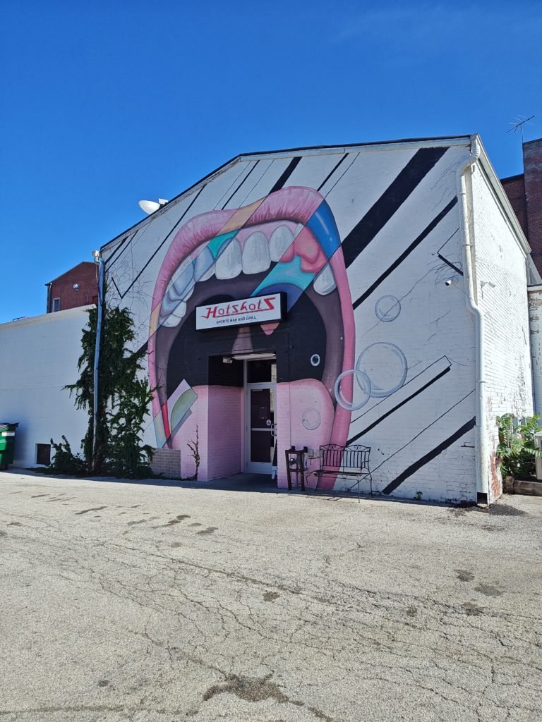Mouth Mural Building, Decatur, Illinois