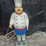 Pizza Man Statue