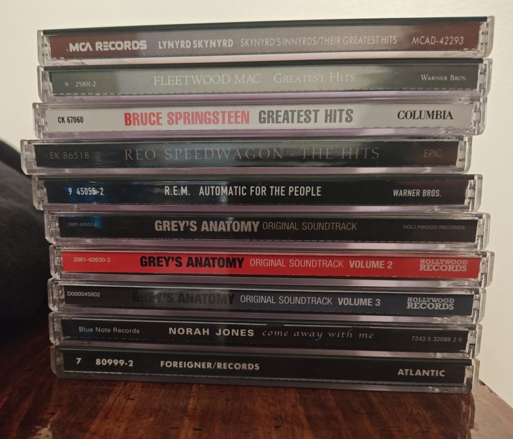 A Stack of CDs