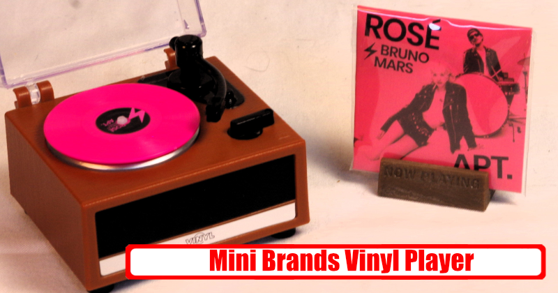 Mini Brands Vinyl Player